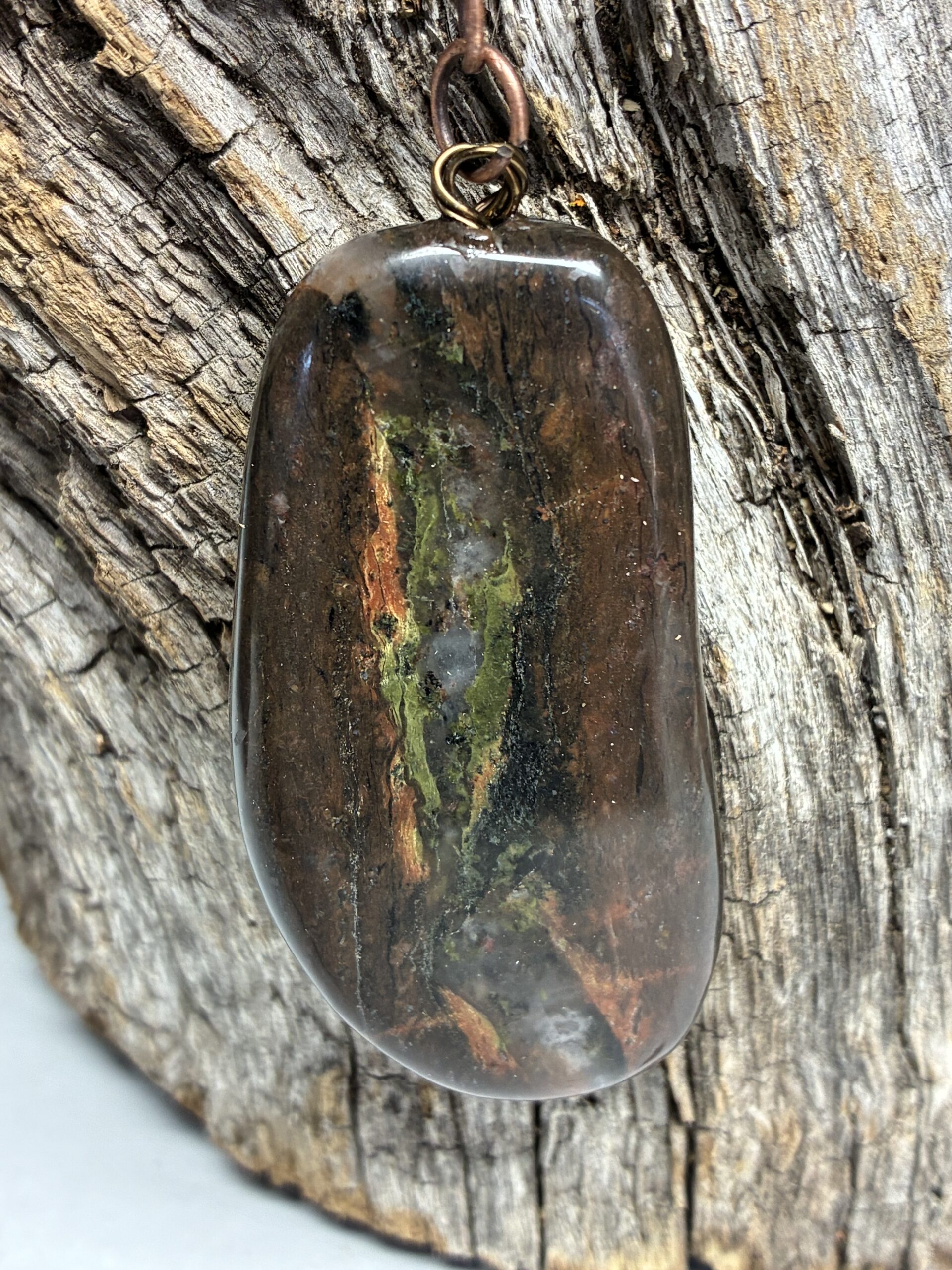 Coprolite Fossil Pendant